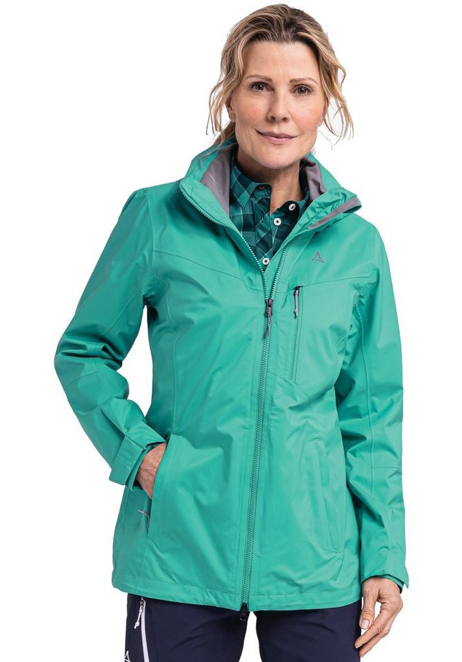 Schöffel Funktionsjacke Trekking-Wanderjacke ZipIn Stanzach (wasserdicht, strapazierfähig) von Schöffel