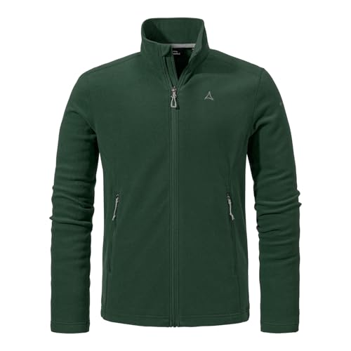 Schöffel Herren Fleecejacke Midlayerjacke Outdoorjacke Fleece Jacket Cincinnati3, Farbe:Grün, Größe:48, Artikel:-6965 Dark Jade von Schöffel