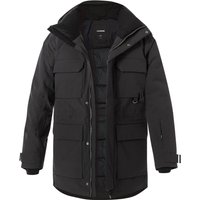 Schöffel Herren Daunenparka schwarz unifarben von Schöffel