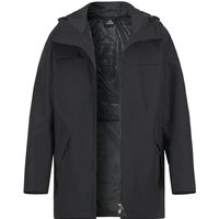 Schöffel Herren Parka schwarz unifarben von Schöffel