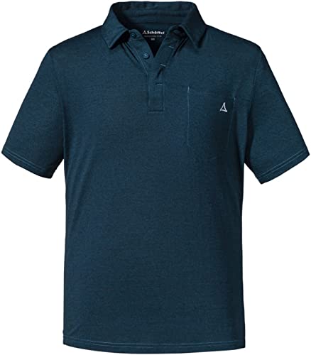 Schöffel Herren Scheinberg Polohemd, Lakemount Blue, 54 von Schöffel