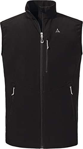 Schöffel Herren Softshell Weste Tonion Black 54 von Schöffel