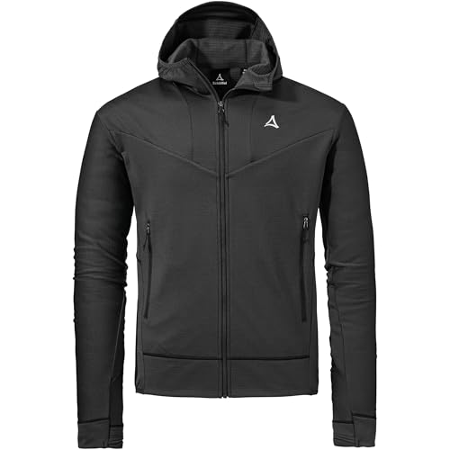 Schöffel Herren Style Blaueis Hoodie Jacke, black, L von Schöffel
