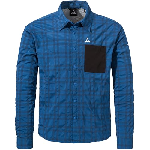 Schöffel Herren Style Jalpuh Hemd, Cornflower Blue, XL von Schöffel