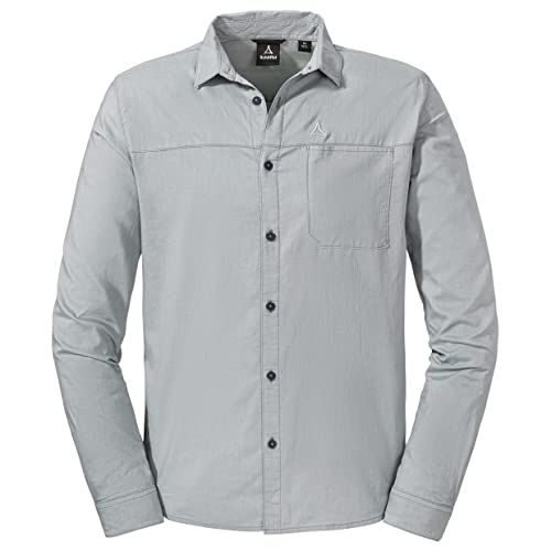 Schöffel Herren Treviso Hemd, Gray Violet, 50 von Schöffel