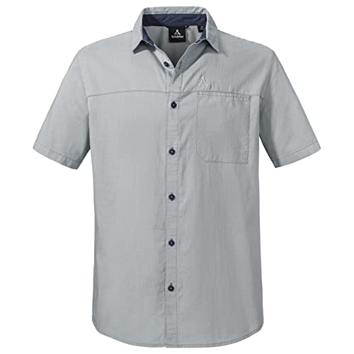 Schöffel Herren Triest Hemd, Gray Violet, 48 von Schöffel