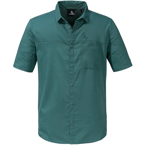 Schöffel Herren Triest Hemd, Teal, XL von Schöffel