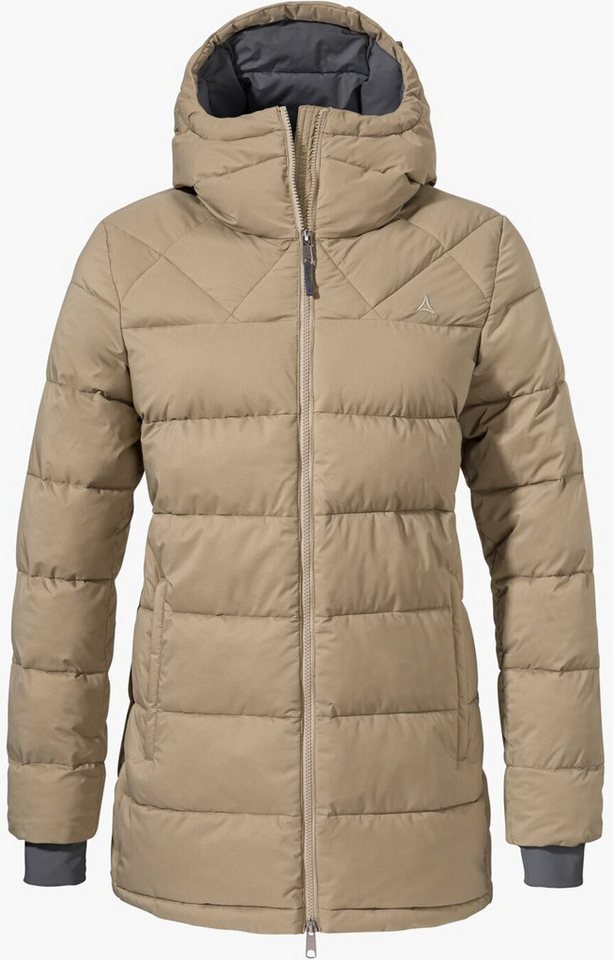 Schöffel Langmantel Ins Parka Style Yorgah WMS NUTMEG von Schöffel