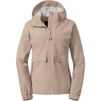 Schöffel Lausanne Jacket L Damen Regenjacke beige Gr. 40 von Schöffel