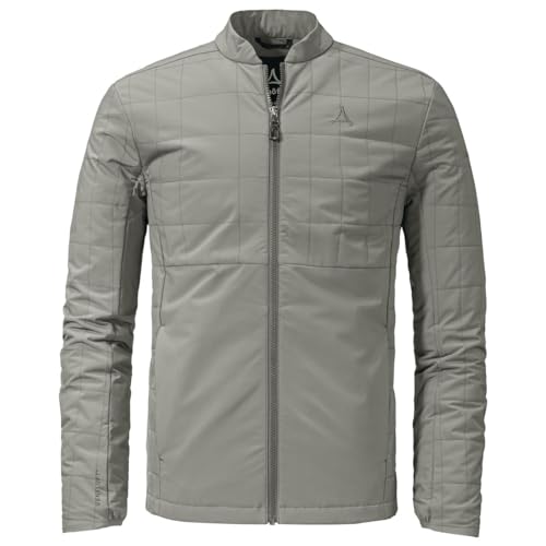 Schöffel M Insulation Jacket Bozen Grau - Wärmende winddichte Herren Isolationsjacke, Größe 54 - Farbe October Mist von Schöffel