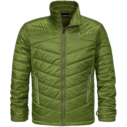 Schöffel M Zipin Jacket Seewand Grün - Isolierte winddichte Herren Wanderjacke, Größe 52 - Farbe Calla Green von Schöffel