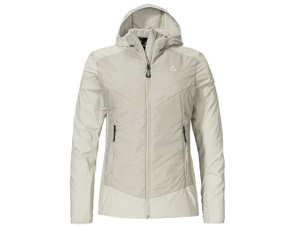 Schöffel Outdoorjacke Damen Isolationsjacke Hiking Hybrid Style Blaueis von Schöffel