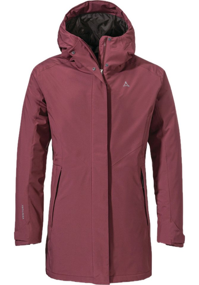 Schöffel Outdoorjacke SCHÖFFEL Hiking Parka Style Froda WMS Pink von Schöffel