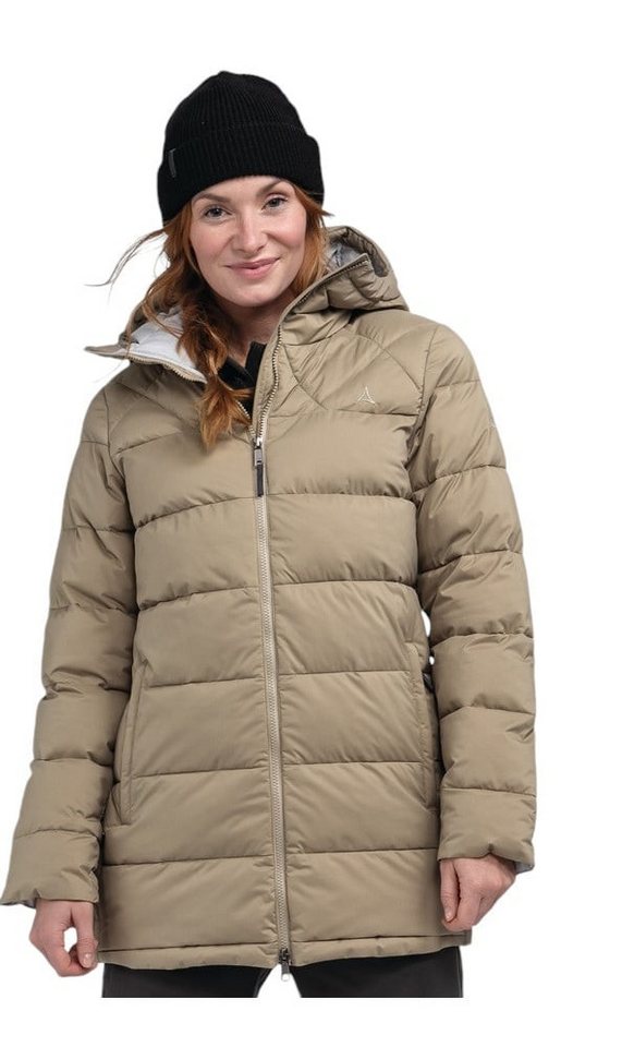 Schöffel Parka Boston (wasser- und winddicht) beige Damen von Schöffel