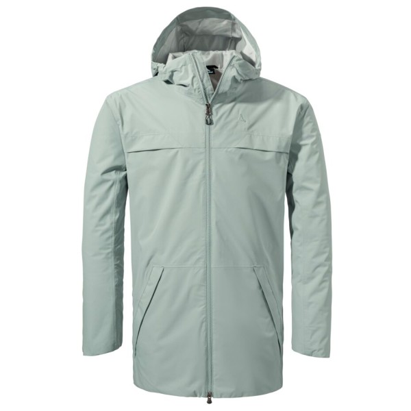 Schöffel - Parka Style Bohorok - Regenjacke Gr 54 grau/türkis von Schöffel