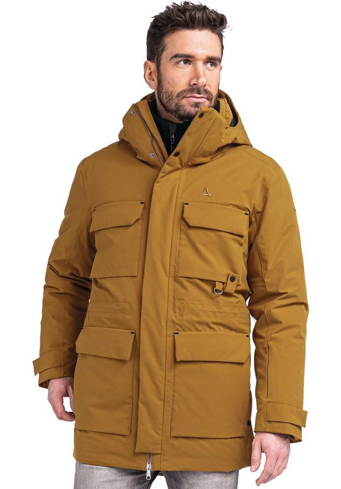 Schöffel Parka Winter-Daunenparka Ridgeland (wind- und wasserdicht, leicht) hellbraun von Schöffel