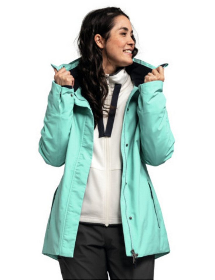 Schöffel Wintermantel Insulated Shoredrive Parka (wasser- und winddicht) aquablau Damen von Schöffel