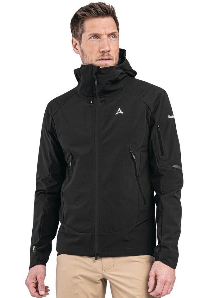 Schöffel Softshelljacke Skijacke Kals (Softshelljacke, 3-Lagen Gore-Tex, winddicht) schwarz von Schöffel