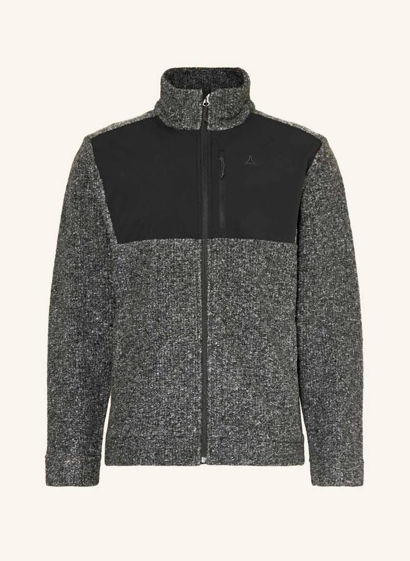 Schöffel Strick-Fleecejacke Canterburry schwarz von Schöffel