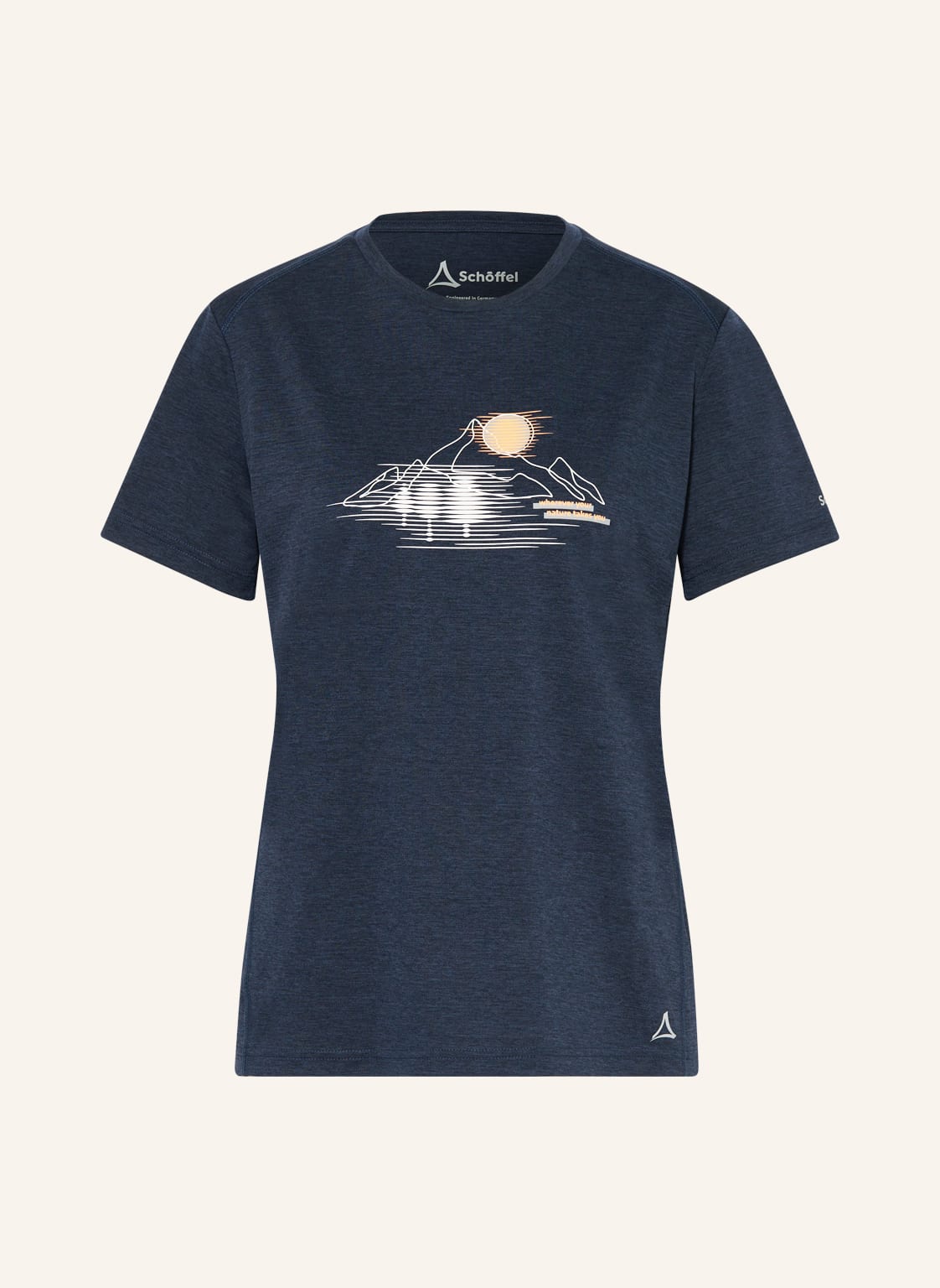 Schöffel T-Shirt Sulten blau von Schöffel