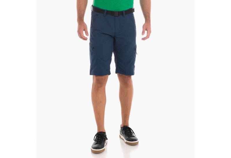Schöffel Trekkinghose Reise-Wanderhose Silvaplana2 (UV-Schutz) kurz dunkelblau Herren von Schöffel