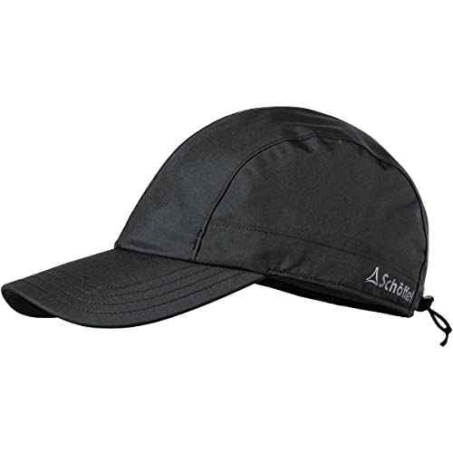 Schöffel Unisex Rain Baseballkappe, Schwarz, L von Schöffel