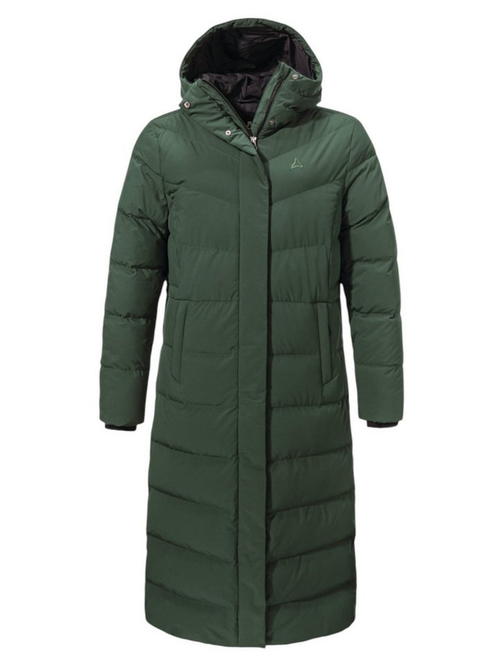 Schöffel Daunenmantel Urban Down Style Vindave (wärmend dank Daunenfüllung) grün Damen von Schöffel