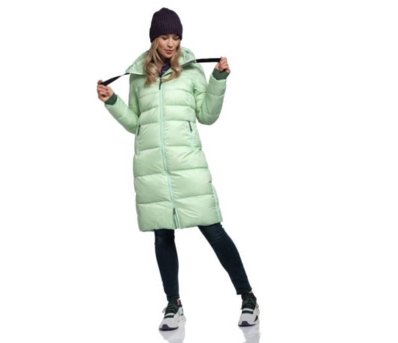 Schöffel Wintermantel Kenosha (Daunenmantel, winddicht, wasserabweisend) grün Damen von Schöffel