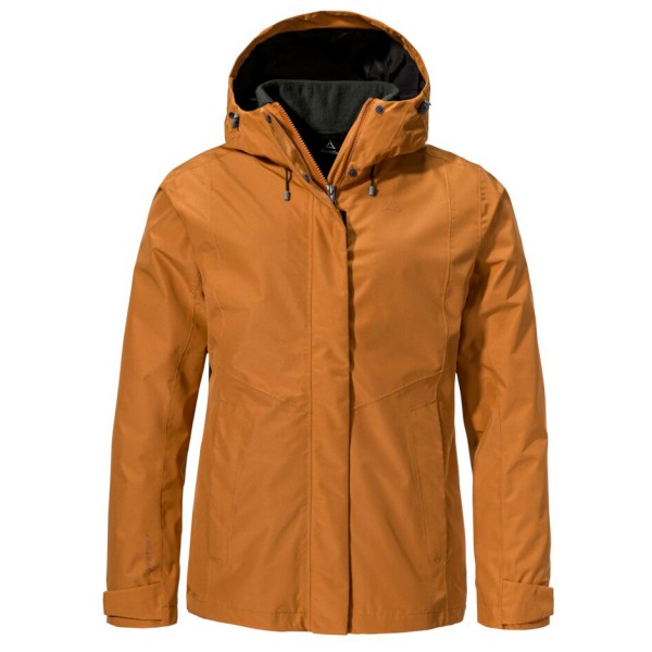 Schöffel - Women's 3In1 Jacket Okere - Doppeljacke Gr 38 - Regular orange/braun von Schöffel