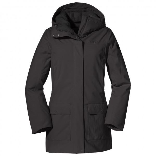 Schöffel - Women's Insulated Parka Rotterdam - Parka Gr 34;36;38;40;42;44;46;48;50;52 beige;blau;rot;schwarz/grau von Schöffel