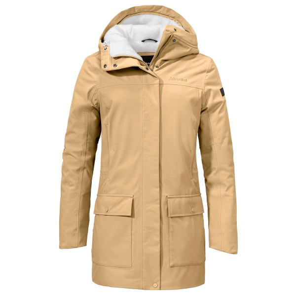 Schöffel - Women's Insulated Parka Rotterdam - Parka Gr 36 beige von Schöffel