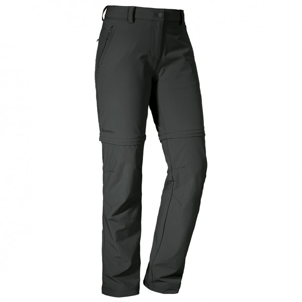 Schöffel - Women's Pants Ascona Zip Off - Trekkinghose Gr 40 - Regular grau/schwarz von Schöffel