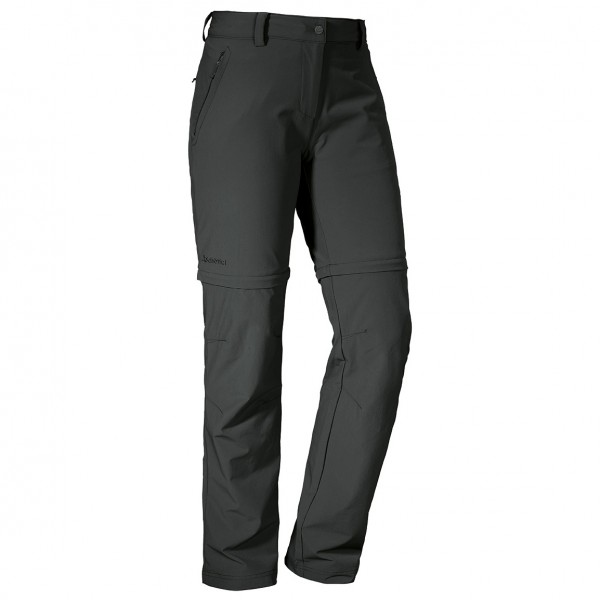 Schöffel - Women's Pants Ascona Zip Off - Trekkinghose Gr 46 - Regular grau/schwarz von Schöffel