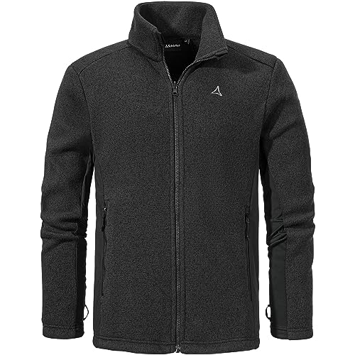 Schöffel Herren Fleecejacke ZipIn Oberau black 52 von Schöffel