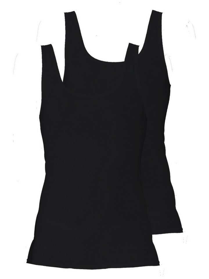 Schöller Achseltop 2er Pack Damen Achseltop Baumwolle-Elasthan (Packung, 2-St) - von Schöller