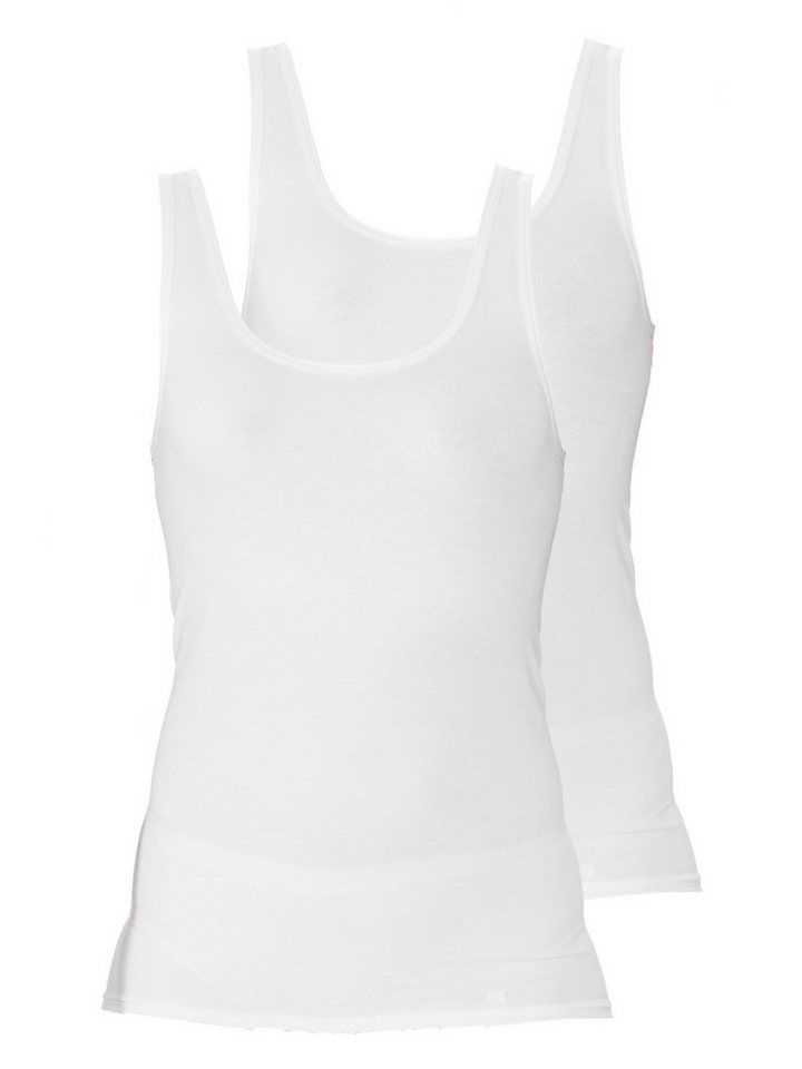 Schöller Achseltop 2er Pack Damen Achseltop Baumwolle-Elasthan (Packung, 2-St) - von Schöller