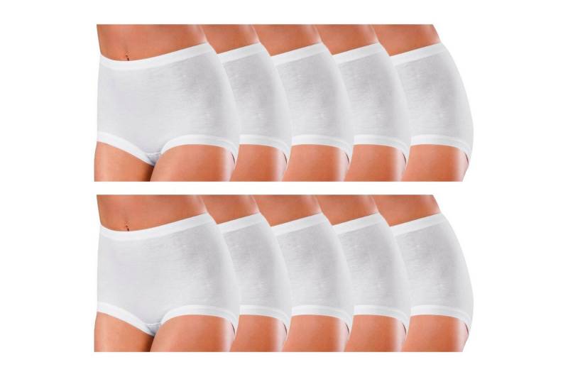 Schöller Taillenslip Basic Baumwolle (5-St) mit auswechselbarem Durchzugsgummi 5er oder 10er Pack von Schöller