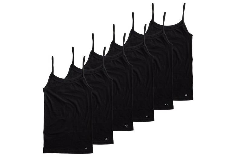 Schöller Unterhemd Basic ELASTIC-SINGLE (Mehrpack, 6-St., 6 Stück) mit Spaghetti-Trägern im 6er Pack von Schöller