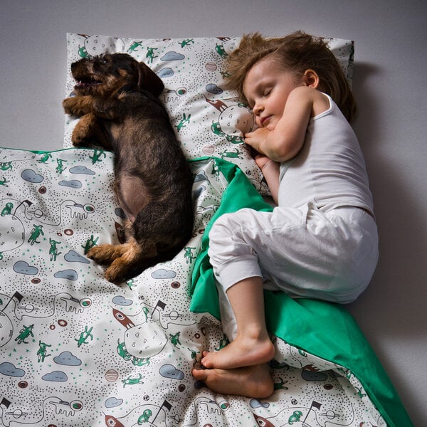 Schön, oder? Dackel im Weltall - Kinderbettwäsche 100 % Biobaumwolle Ming Green Schön, oder? Dackel im Weltall - Kinderbettwäsche 100 % Biobaumwolle Ming Green von Schön, oder?