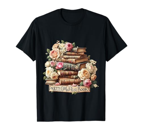 Schöne Mädchen lesen Bücher T-Shirt von Schöne Mädchen lesen Bücher DESIGNS