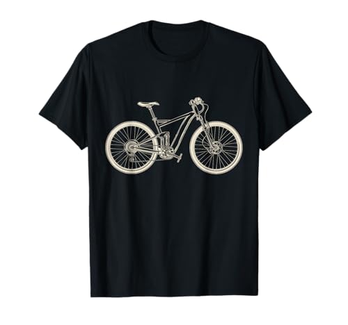 Fahrradmotiv Herren Fahrrad für Fahrradfahrer T-Shirt von Schöne Radmotive für Radfahrer