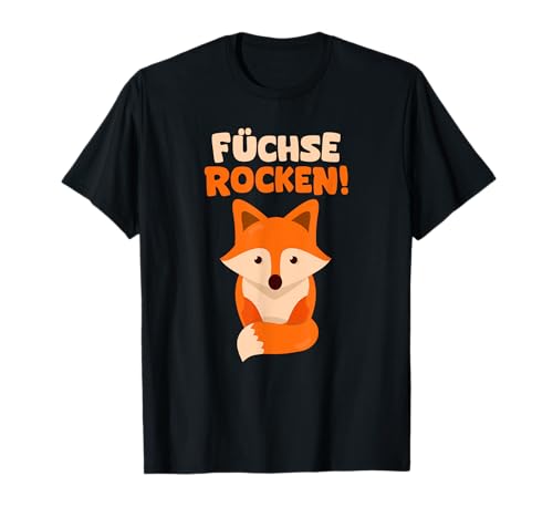 Fuchs Füchse Rocken Rotfuchs Rudeltier roter Fuchs Kinder T-Shirt Fuchs Füchse Rocken Rotfuchs Rudeltier roter Fuchs Kinder T-Shirt von Schöne Wildtiere Raubtiere Fuchs Rotfuchs Füchse