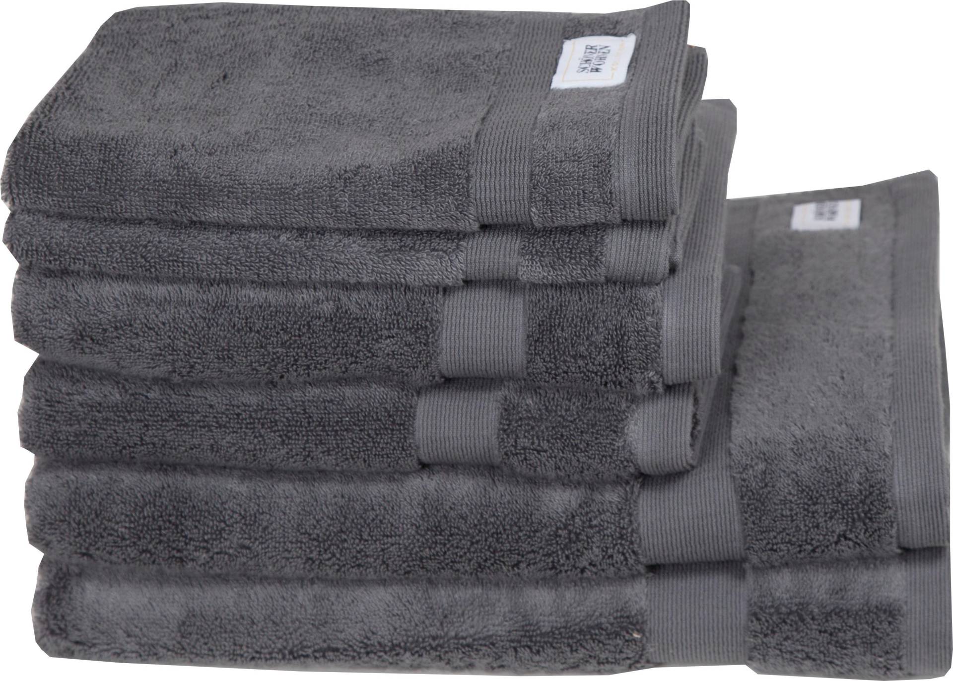 SCHÖNER WOHNEN-Kollektion Handtuch Set "Cuddly", (Set, 6 St., 2 Handtücher 50x100 cm-2 Badetücher 70x140 cm-2 Gästetücher 30x50 cm) von Schöner Wohnen-Kollektion