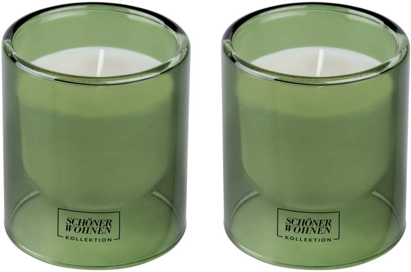 SCHÖNER WOHNEN-Kollektion Duftkerze ""Basil S"" im Glas, würziger & lebendiger Duft, Brenndauer 20 - 25 Stunden SCHÖNER WOHNEN-Kollektion Duftkerze ""Basil S"" im Glas, würziger & lebendiger Duft, Brenndauer 20 - 25 Stunden von Schöner Wohnen-Kollektion
