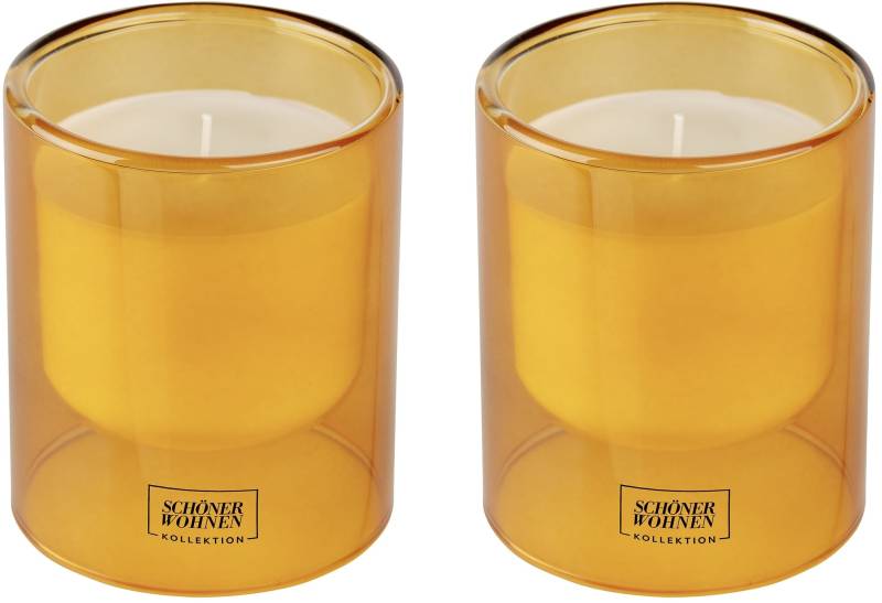 SCHÖNER WOHNEN-Kollektion Duftkerze ""Vanilla L"" im Glas, lieblicher & verwöhnender Duft, Brenndauer 45 - 55 Stunden SCHÖNER WOHNEN-Kollektion Duftkerze ""Vanilla L"" im Glas, lieblicher & verwöhnender Duft, Brenndauer 45 - 55 Stunden von Schöner Wohnen-Kollektion