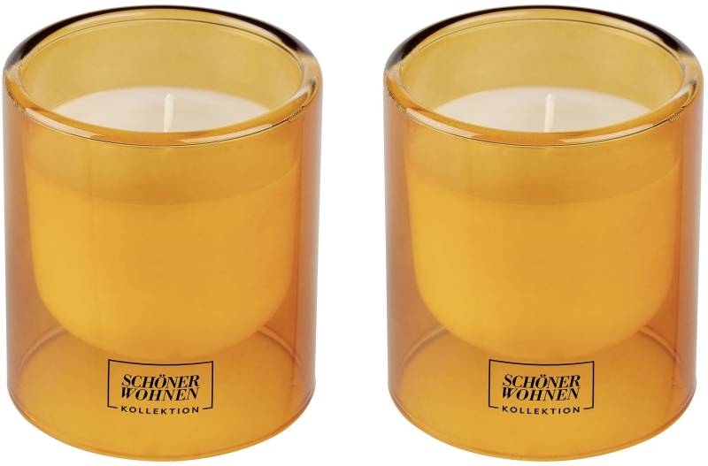 SCHÖNER WOHNEN-Kollektion Duftkerze ""Vanilla S"" im Glas, lieblicher & verwöhnender Duft, Brenndauer 20 - 25 Stunden SCHÖNER WOHNEN-Kollektion Duftkerze ""Vanilla S"" im Glas, lieblicher & verwöhnender Duft, Brenndauer 20 - 25 Stunden von Schöner Wohnen-Kollektion