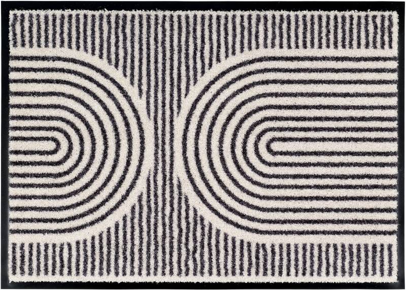 SCHÖNER WOHNEN-Kollektion Fußmatte "Bellevue" rechteckig 8 mm Höhe Türmatte, Schmutzfang, In und Outdoor, Sauberlauf, waschbar von Schöner Wohnen-Kollektion