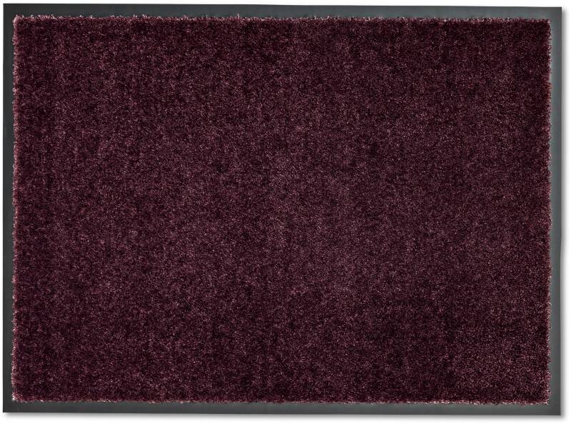 SCHÖNER WOHNEN-Kollektion Fußmatte "Miami Uni" rechteckig 7 mm Höhe Schmutzfangmatte, waschbar von Schöner Wohnen-Kollektion