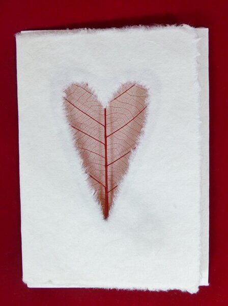 Schönes aus Indochina Set 3 Grusskarten aus handgeschöpftem Maulbeerbaumpapier von Schönes aus Indochina