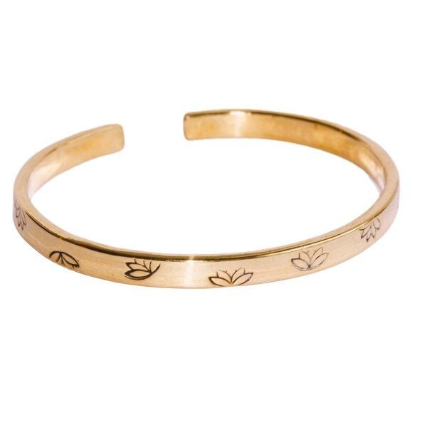 Schönes aus Indochina Upcycling Armreif Messing von Schönes aus Indochina